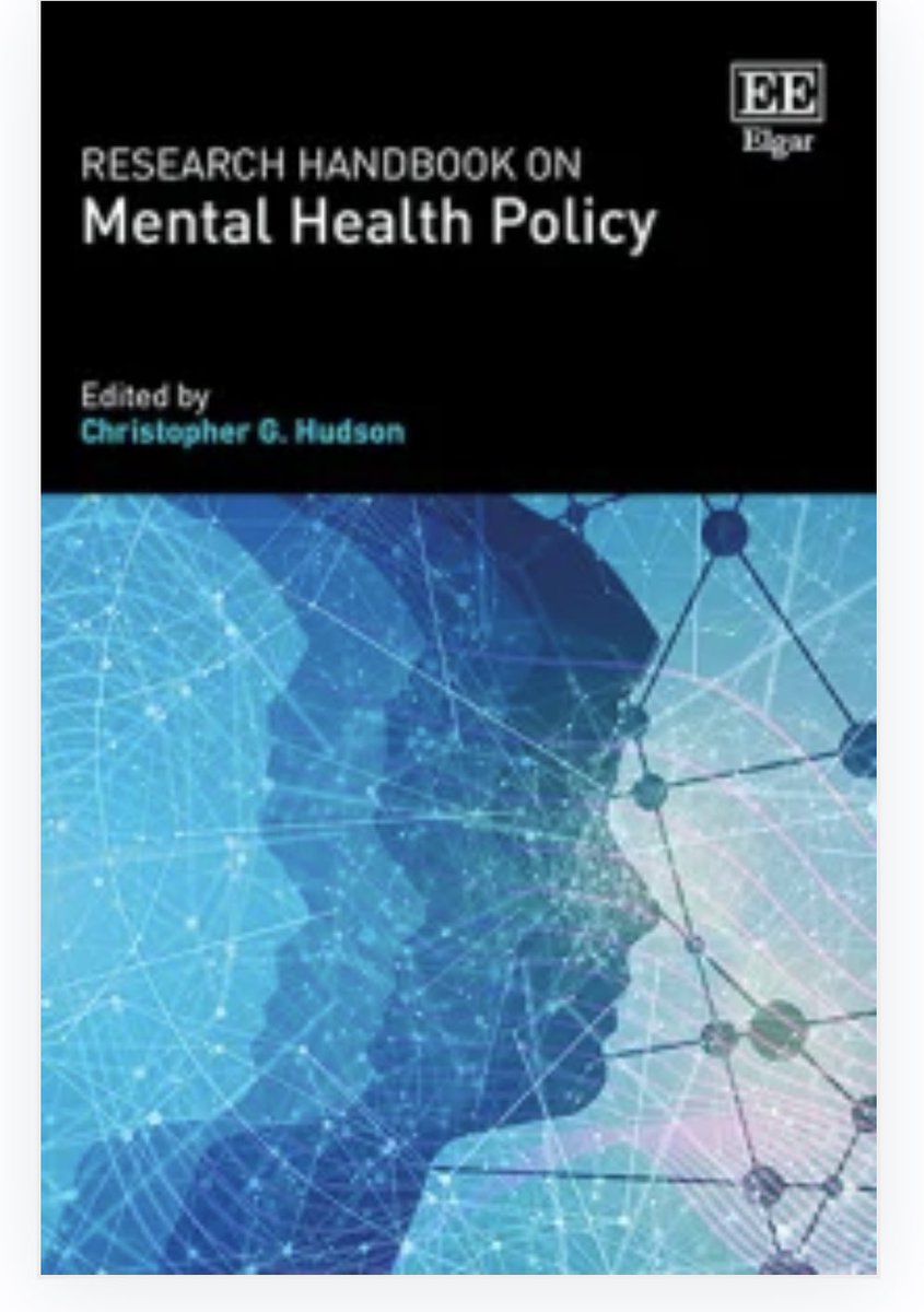 Thrilled to share that our chapter on the history of mental health policy in #Israel is now out in a new publication: Research Handbook on Mental Health Policy. Interesting examples of developments & challenges from around the world. @ElgarPublishing e-elgar.com/shop/gbp/resea…