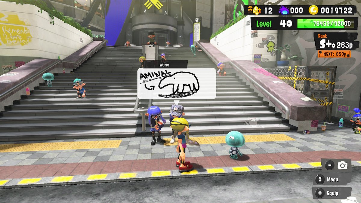 an intellectual conversation #Splatoon3 #NintendoSwitch