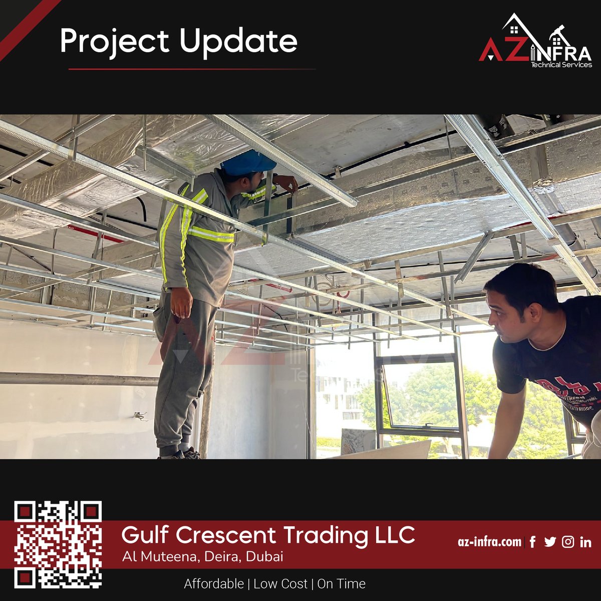 azinfrauae's tweet photo. Work in progress at Gulf Crescent Trading LLC
#instagram #trending #interiordesign #homedecor #officedecor #storedesign #storeinterior #AZInfra #Dubai #UAE #AbuDhabi #Sharjah #homeservices #flooring #homeservice #home #interiordesigner #furniturecleaning https://t.co/kzN0XnzCSy