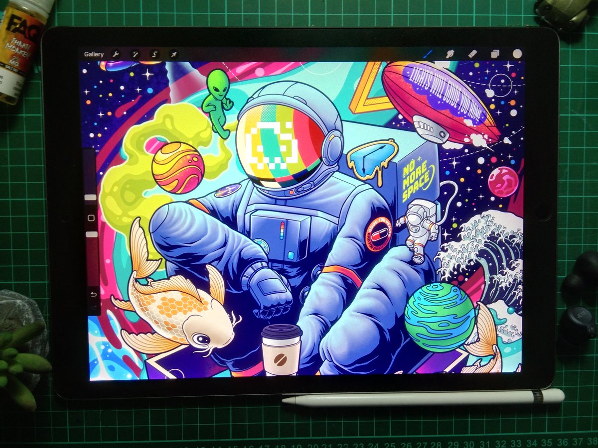 GM and Happy weekend Fellas 👽🖖

#EnjoyTheSpace #NFTfamily