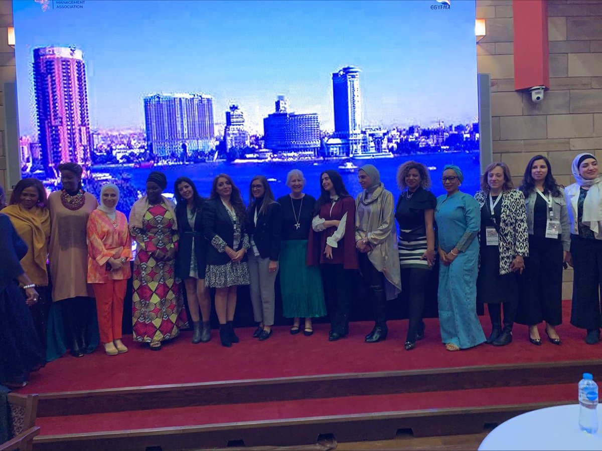 WomenInFM's tweet photo. Women in FM at the 2nd annual Africa FM conference in Cairo 🇪🇬 https://t.co/VGumYD6CdS