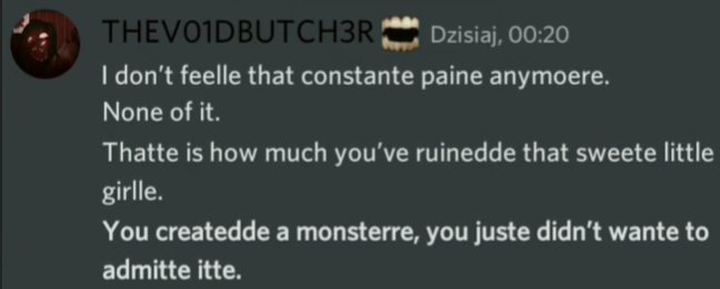 CULTOFVIN's tweet photo. this hurts once you realize that these sentences aren't just roleplay anymore. this is actually how vin and sin treated people, and this is actually how people, including myself, turned out because of it.
#cov #voidkin #cultofvin #voidkinasylum #voidkindaycare https://t.co/h7ejr10sju