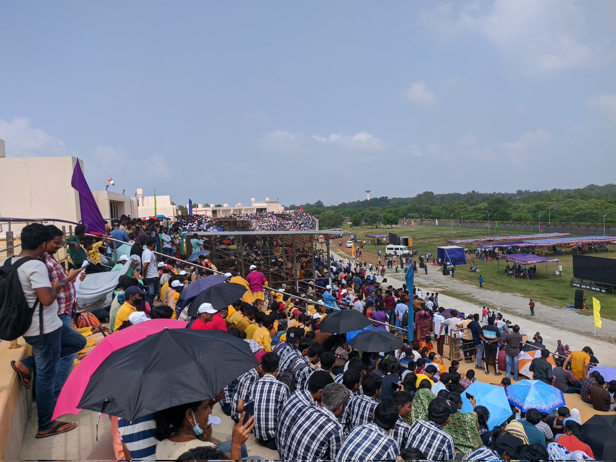 ashishag_09's tweet image. Electrifying atmosphere at launch Launch View Gallery at Satish Dhawan Space Centre for PSLV-C54 launch.
#isro #plsv