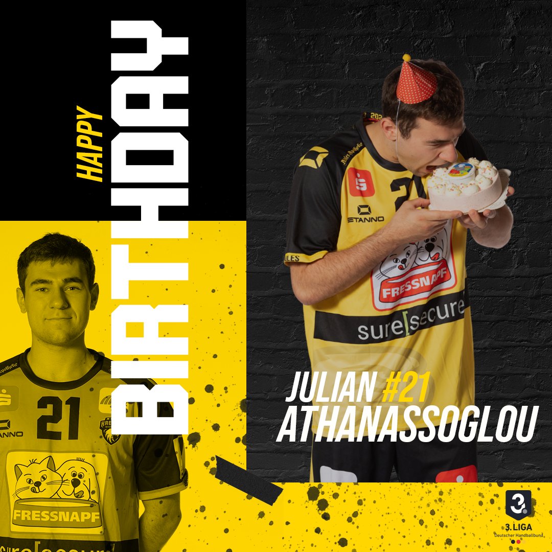 Happy Birthday! 🎁

Heute feiert unsere #21 Geburtstag. Wir wünschen dir alles Gute, lieber Julian! Hab einen wunderbaren Tag. 🎂

#handball #birthday #birthdaycake #birthdayboy #krefeld #moers #duisburg #viersen #dritteliga