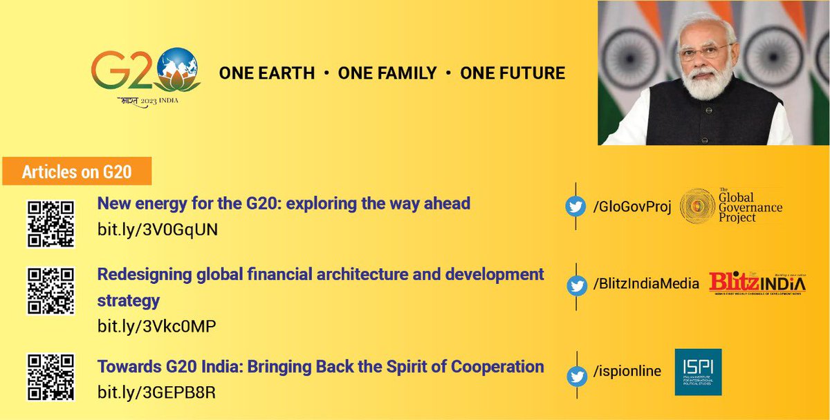 Sachin Chaturvedi (@sachin_chat) on Twitter photo Ambitious #G20India agenda by Prime Minister <a href="/narendramodi/">Narendra Modi</a> has attracted several ideas. Three commentaries by me may be found here <a href="/SujanChinoy/">Sujan Chinoy</a> <a href="/samirsaran/">Samir Saran</a> <a href="/rohanjaitley/">Rohan Jaitley</a> <a href="/amitabhk87/">Amitabh Kant</a> <a href="/harshvshringla/">Harsh V Shringla</a> <a href="/doctorsumitseth/">Dr Sumit Seth, Ambassador of India - भारत 🇮🇳</a> <a href="/RIS_NewDelhi/">RIS</a> <a href="/g20digest/">RIS_G20Digest</a> Ambitious #G20India agenda by Prime Minister <a href="/narendramodi/">Narendra Modi</a> has attracted several ideas. Three commentaries by me may be found here <a href="/SujanChinoy/">Sujan Chinoy</a> <a href="/samirsaran/">Samir Saran</a> <a href="/rohanjaitley/">Rohan Jaitley</a> <a href="/amitabhk87/">Amitabh Kant</a> <a href="/harshvshringla/">Harsh V Shringla</a> <a href="/doctorsumitseth/">Dr Sumit Seth, Ambassador of India - भारत 🇮🇳</a> <a href="/RIS_NewDelhi/">RIS</a> <a href="/g20digest/">RIS_G20Digest</a>
