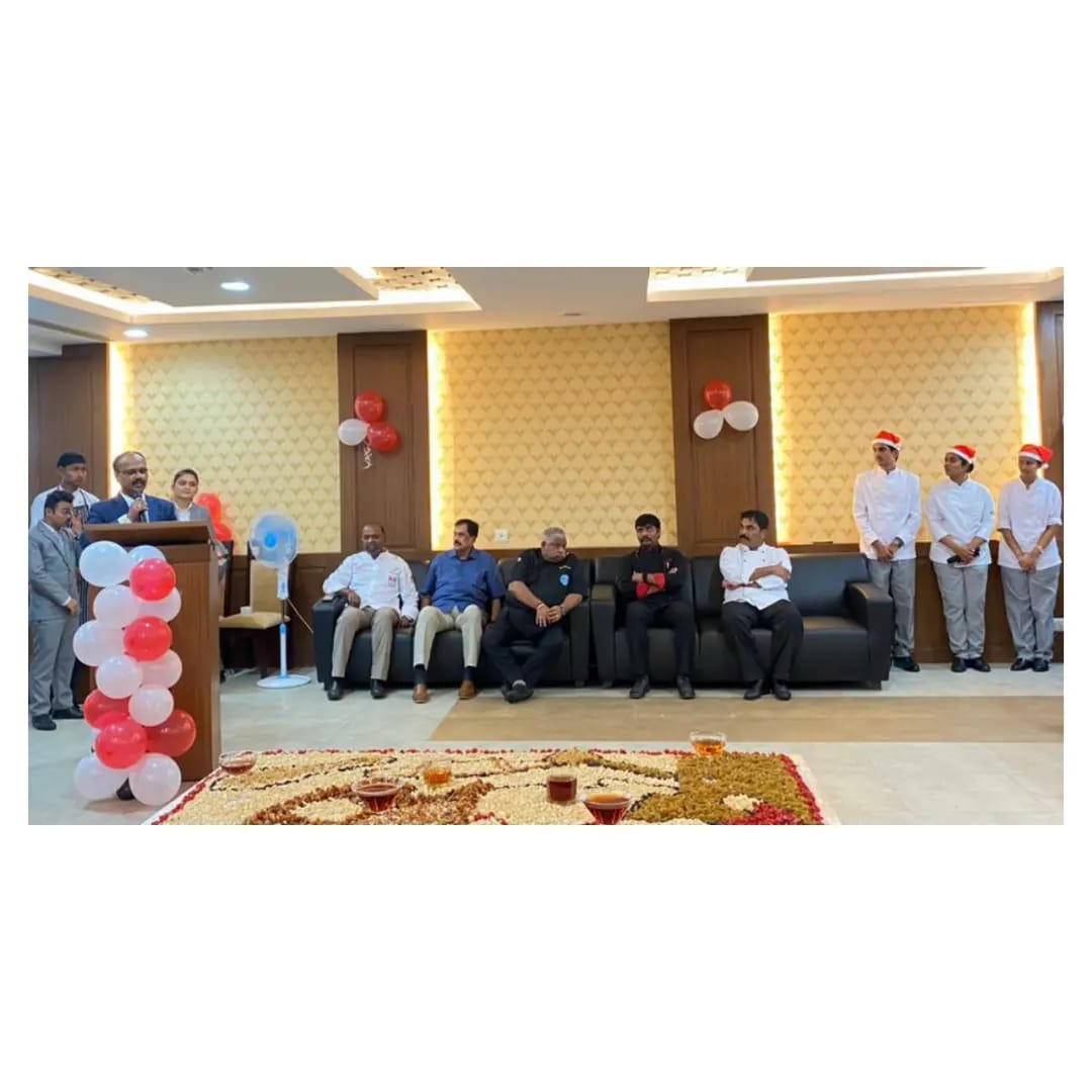 icitirupati's tweet photo. To mark the beginning of Christmas Cake mixing ceremony was held in Indian Culinary Institute, Tirupati on 25th November 2022. 
@gyanbhushan1 @tourismgoi @AjaybhattBJP4UK @kishanreddybjp @nchm_noida @shripadynaik https://t.co/K2xhNkrEXZ