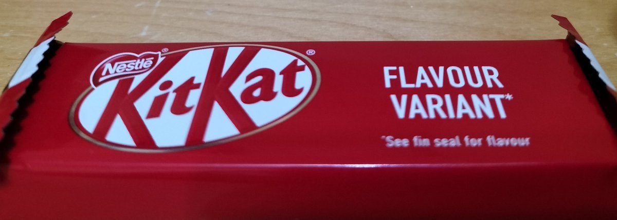 When #kitkat went Orwellian. 
The artist formerly known as Honeycomb <a href="/Nestle/">Nestlé</a>