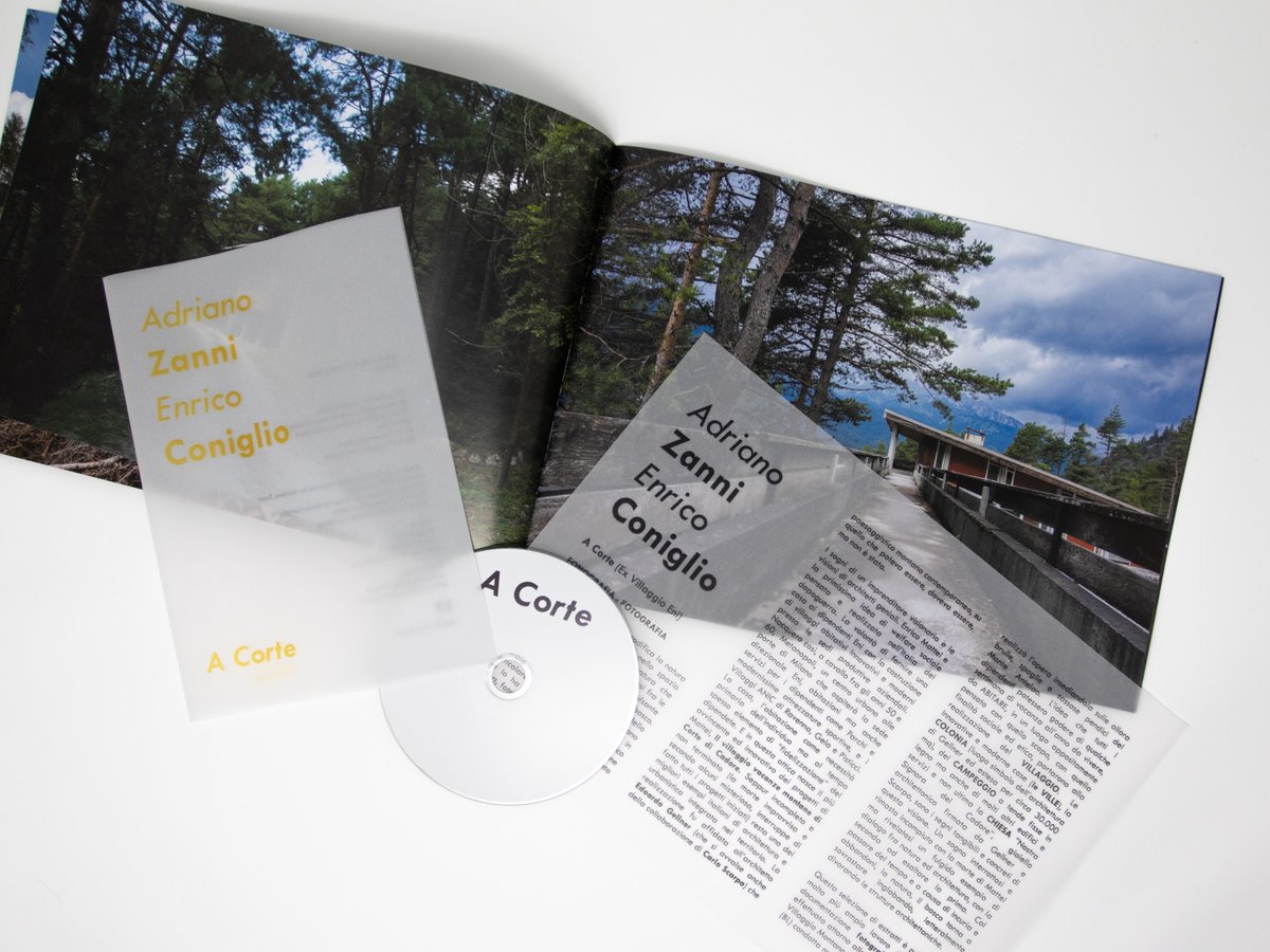 ADRIANO ZANNI + ENRICO CONIGLIO : A CORTE (ltd.200 copies CD + 24 page A4 booklet) out now on 13/Silentes. Available at store.silentes.it