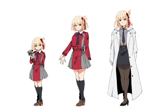 錦木千束 「司令! #リコリコ #lycoris_recoil #錦木千束