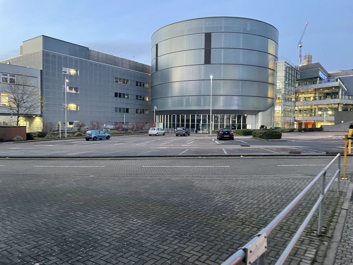 7.30am Millenium Point carpark all cleaned up - thank you all for your incredible support-  ⁦@StBasilsCharity⁩