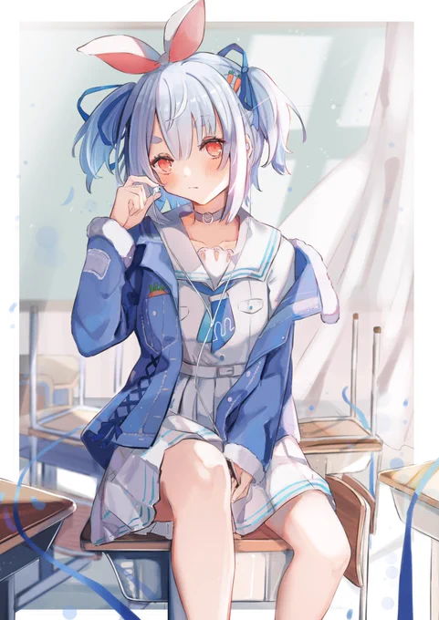 前描いたぺこちゃん #ぺこらーと 