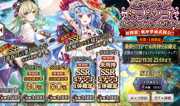 武闘会で活躍！！
（上位は誰も使ってないけどかわいいからヨシ！）