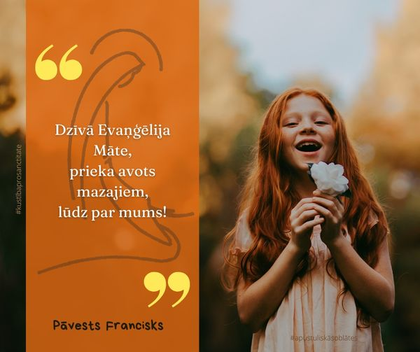 RefaloRita's tweet image. #Marija #Evaņģēlijs #prieks
#apustuliskāsoblātes
#kustībaprosanctitate