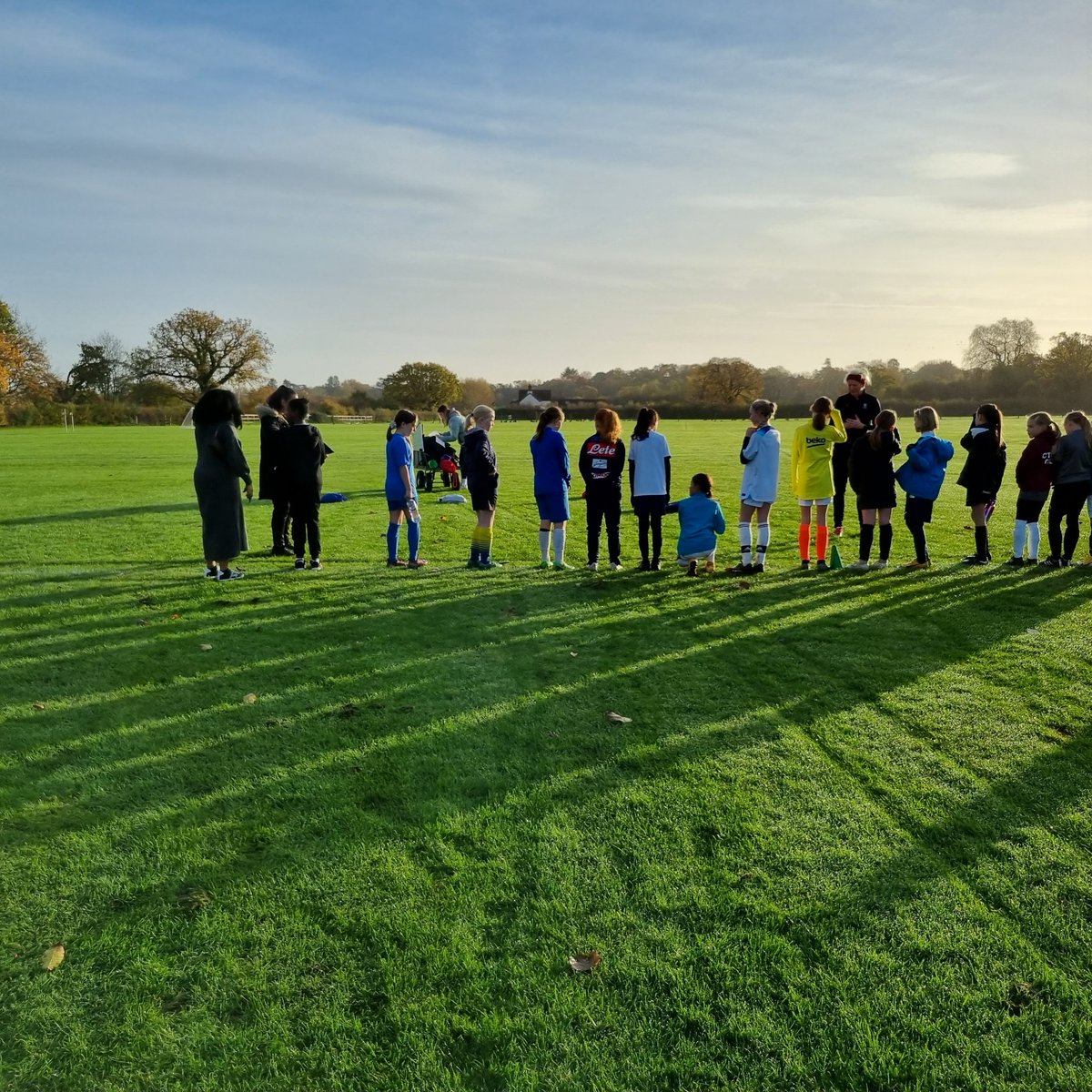 Osblonde's tweet photo. @StCuthsRCSport Beautiful morning for it 🌟 https://t.co/N3McMs1zmH