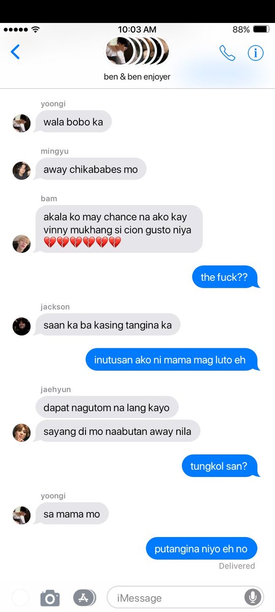 Filo #Taekookau Where In..

Vinny ( Kth ) And Cion ( Jjk ) Are Always Coming At Each Other'S Neck. 237