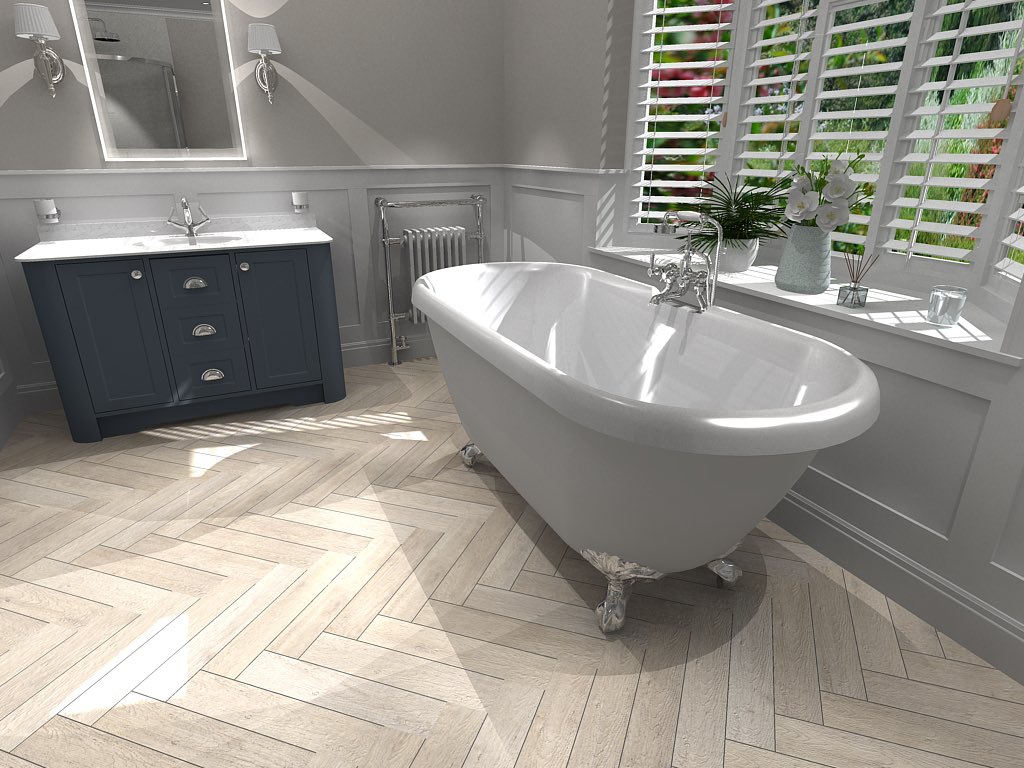 Bathroom products from MyLife Bathrooms floor tiles from Ca'​ Pietra available in store #newry #banbridge #ballynahinch #bathrooms #tiles