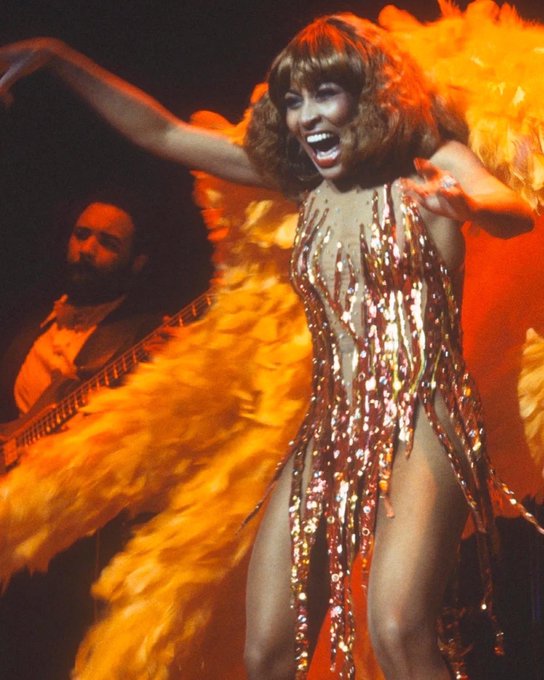 Happy birthday to the Tina Turner, who always looked the business wearing Bob Mackie! 