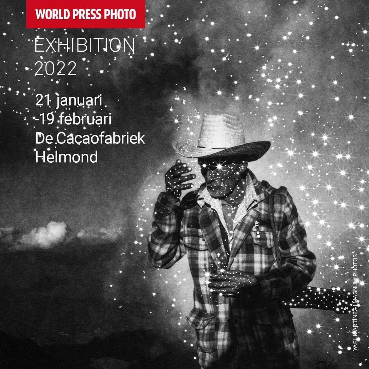 #WPPH TERUG OP HET HONK
World Press Photo Helmond wist al twee keer een ijzersterke
indruk achter te laten. Begin 2023 is de wereldse tentoonstelling terug in de
stad, in De Cacaofabriek.
Noteer 21 jan t/m 19 feb 2023 alvast in je agenda!
Meer info ➤
cacaofabriek.nl/worldpressphot…