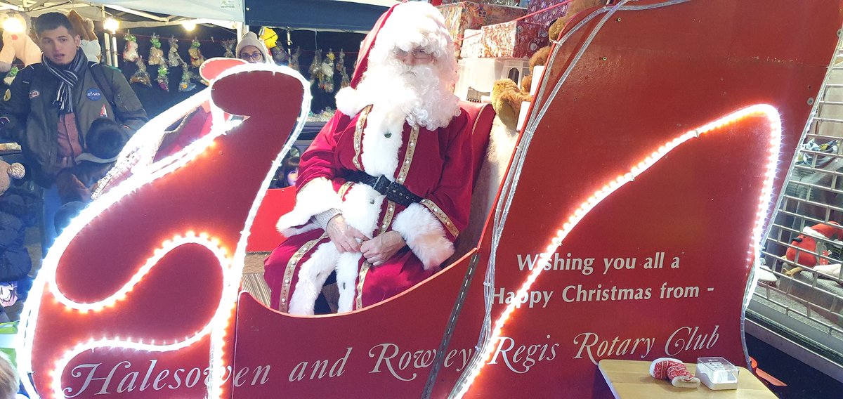 Santa's journey starts today in Halesowen!