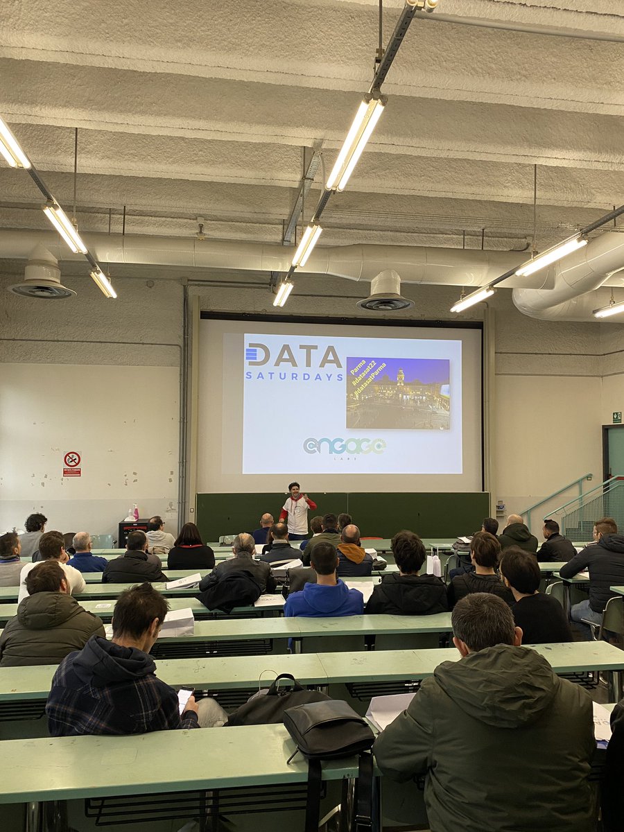 segovoni's tweet image. Data Saturday Parma 2022 is here! #datasat #datasatparma