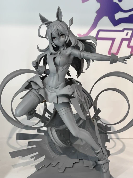 #ウマ娘 から、ミホノブルボンとナイスネイチャ。ネイチャの表情がいいなぁ。こういうのはデコマスになってまた化けるので楽しみ(^^)#ワンホビG 