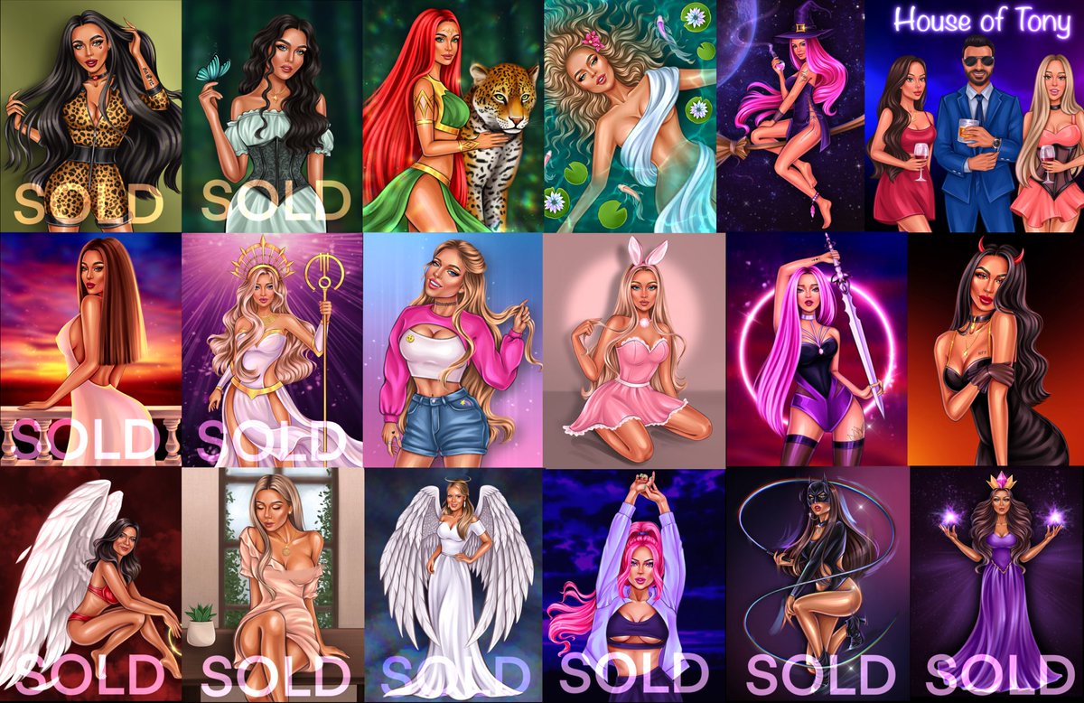 ❤️Collection “Beautiful and Sexy”
💫18 listed
💫10/18 sold
Price 0.05-0.09 ETH

This collection is dedicated to all women, each of us is unique, beautiful and sexy. Each has its own zest. Find the art that you like. ❤️
Link below👇 

#NFTs #AdelinaArty #NFTcollections #nftarti̇st