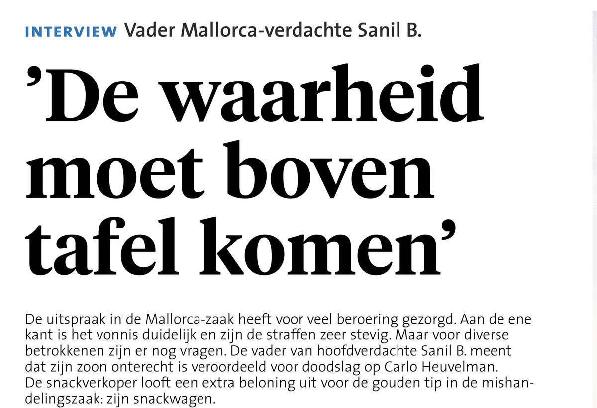 sjonniekonnerie's tweet photo. Na veroordeling in de #Mallorcazaak: “de waarheid moet boven tafel komen.”
Inderdaad. Misschien moet uw zoon, #Sanil, maar eens beginnen met de waarheid te verklaren.
#Carlo https://t.co/yBKdKLDqM1