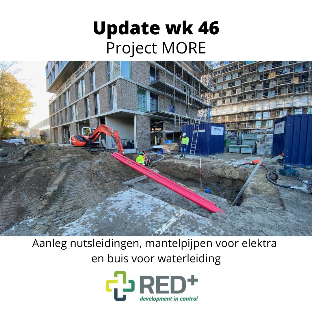 Afgelopen weken is er stevig grondwerk verricht voor de aanleg nutsleidingen, mantelpijpen voor elektra en een buis voor de waterleiding.

#MORE #Leiden #LBSP #entreegebied #vastgoed #grondwerkzaamheden #leidingen #nuts

<a href="/REDdevelopment1/">RED+ development in control</a>, <a href="/Lingotto_NL/">Lingotto</a>, #Realnomics
<a href="/HeddesBenO/">Heddes Bouw & Ontw.</a>