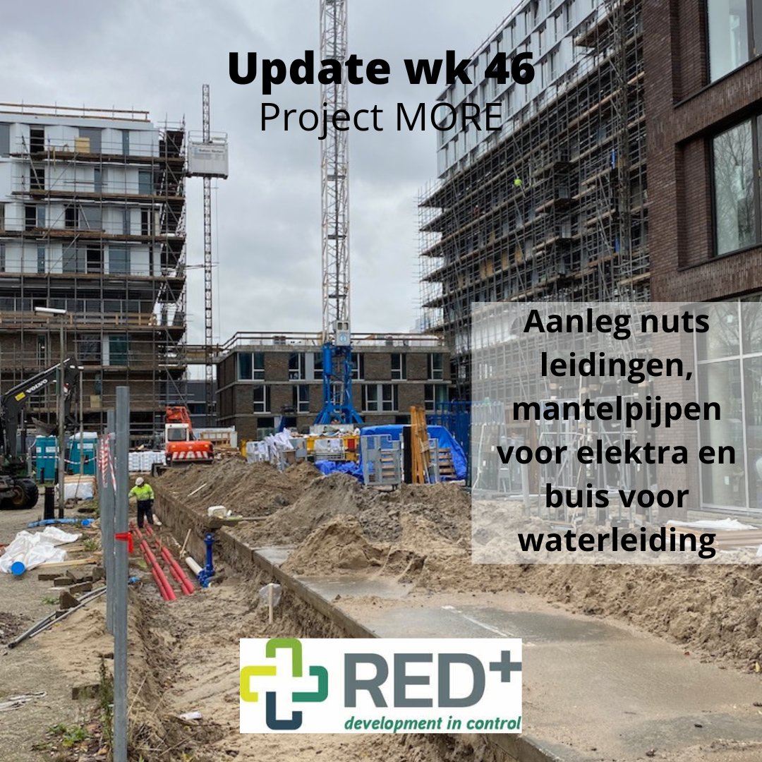 Afgelopen weken is er stevig grondwerk verricht voor de aanleg nutsleidingen, mantelpijpen voor elektra en een buis voor de waterleiding.

#MORE #Leiden #LBSP #entreegebied #vastgoed #grondwerkzaamheden #leidingen #nuts

<a href="/REDdevelopment1/">RED+ development in control</a>, <a href="/Lingotto_NL/">Lingotto</a>, #Realnomics
<a href="/HeddesBenO/">Heddes Bouw & Ontw.</a>