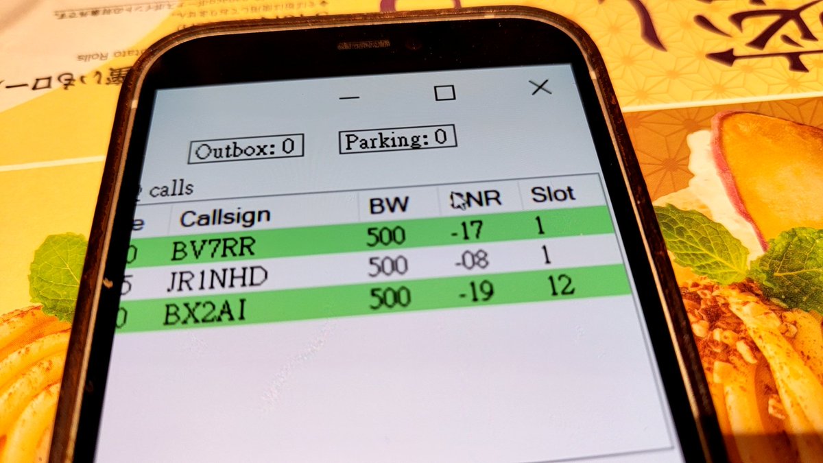 今日私のSDR受信機は台湾から
VarAC 局の信号できます。
今日、VarACの信号があまり多くてです