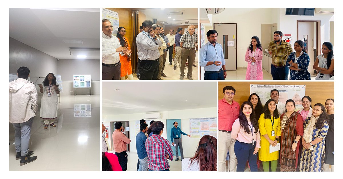 veedacr's tweet image. We are delighted to share a glimpse of our second internal event, &quot;#PosterPresentation,&quot; on the theme of &quot;#ICHGuidelines&quot; (ICH E3, ICH M10, ICH E8(R1), ICH E6(R2), and ICH Q9).

The whole program was conceptualized and organized by #Training and #Development Team.

#Veeda