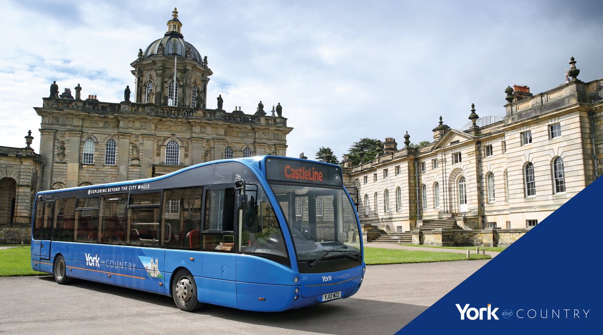 yorkbus's tweet photo. 🔎 Get exploring our network! 

🤔 Did you know about #Castleline? As well as linking York and Malton with Castle Howard, it’s a great bus ride to enjoy with plenty to see and do along the way too. 

👀 Read more here 👉 https://t.co/LOUP8fRvtH https://t.co/06jOJgi2ZM