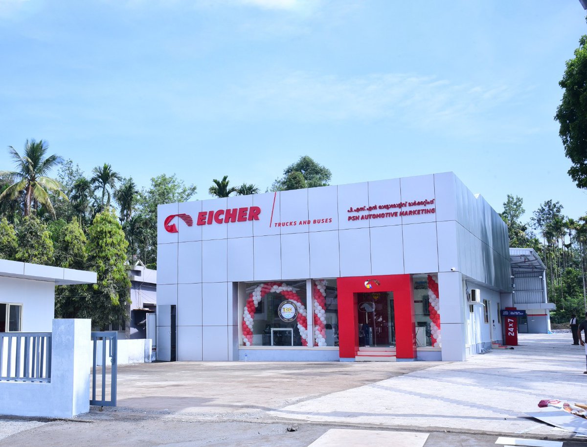 ETBIndia's tweet photo. We are now closer to you with our new dealership - PSN Automotive, Wayanad. We Are With You Har Qadam Har Waqt.
Know more: https://t.co/krrhe0hzJo
#Dealership #DealershipNetwork #NetworkExpansion #Growth #opportunity #Success #Prosperity #Eicher #EicherTrucksAndBuses https://t.co/omeIA1hDzQ