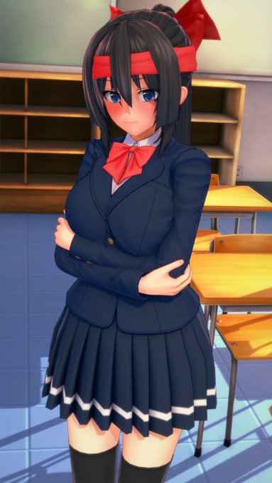 ブレザーなアサギちゃん 