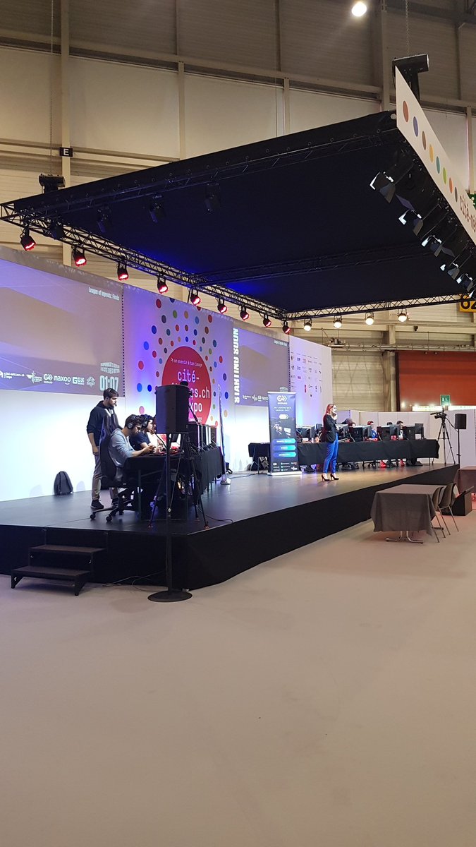 On lance la Grande Finale des Championnats Genevois à la Cité Des Métiers !!!!

Venez supportez les équipes dans le Hall 6 🔥🔥🔥

👉🏼twitch.tv/genevaesporttv