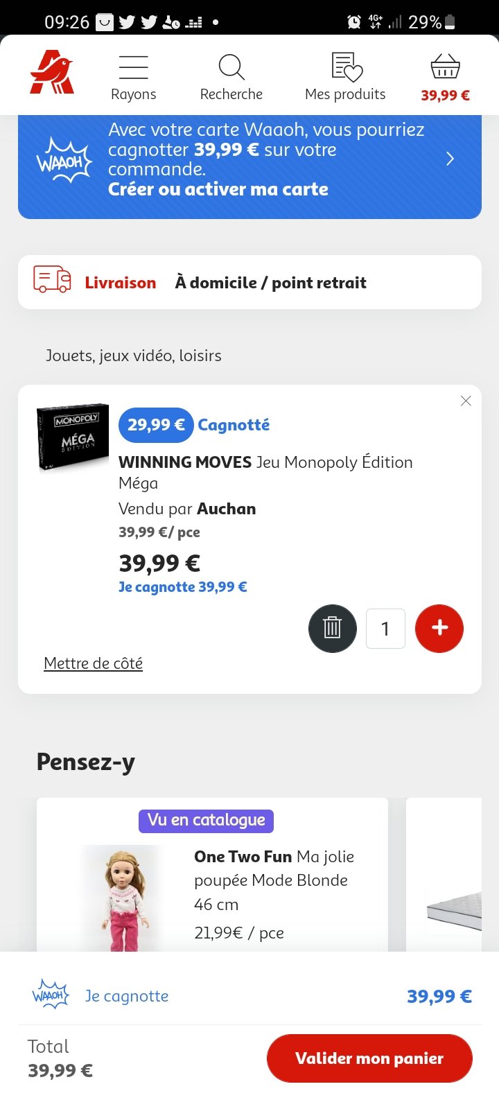 Joe9889 on Twitter "Dealabs Peut pas faire plus que ça 🤫 https//t.co/CHYRnfh4Lk" / Twitter