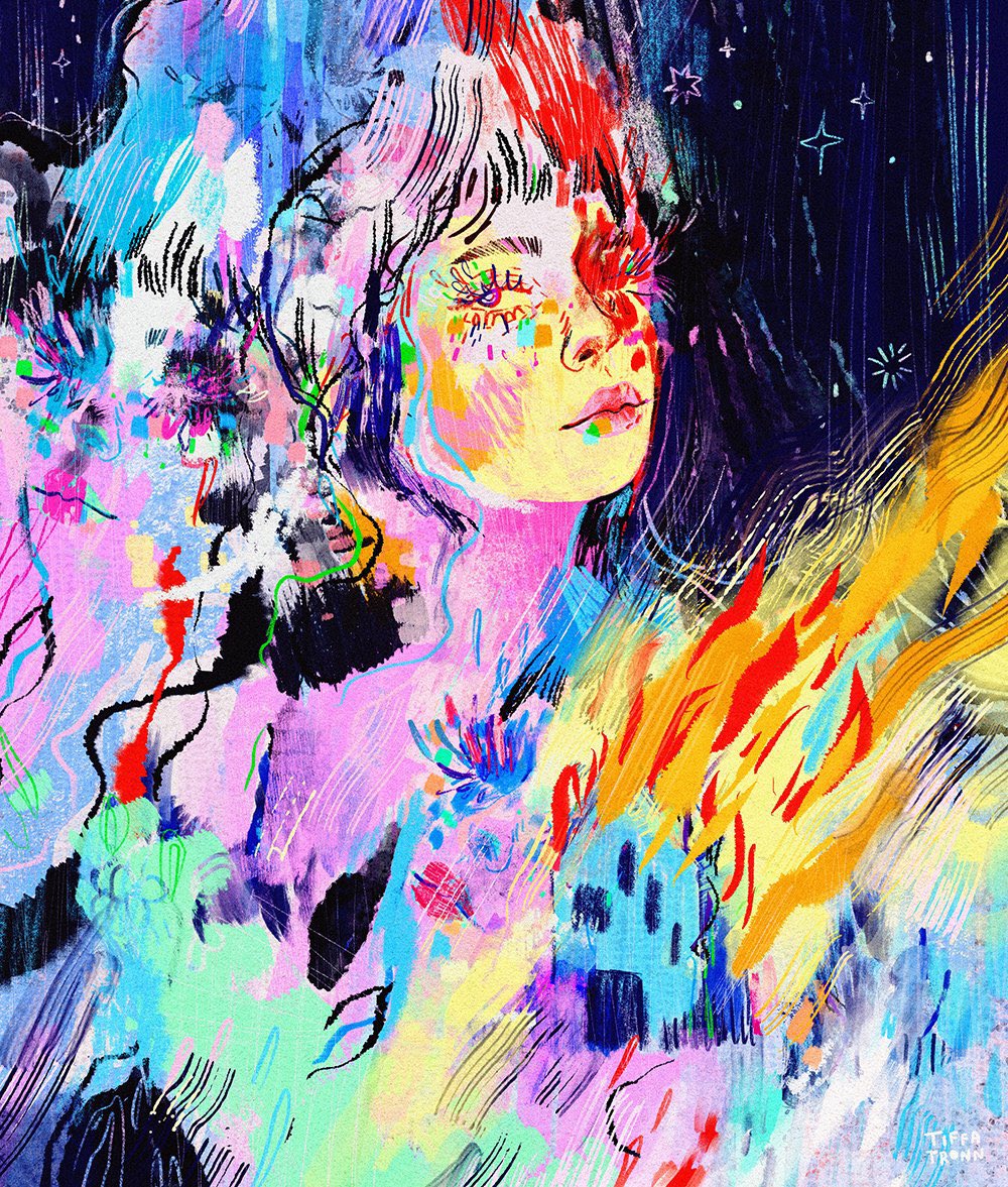 tiffatronn's tweet photo. I hate to be one of those ppl that tweets that something is coming that I can’t show you yet but something is coming that I can’t show you yet. So… here’s some of my recent art instead 💜 https://t.co/yVYyvyCwob