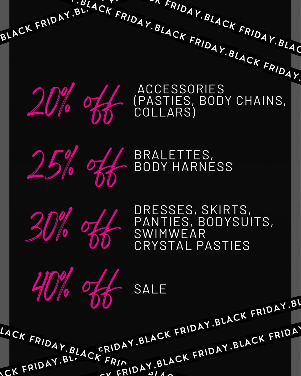 StylWanderlust's tweet photo. Our Black Friday sale is happening! https://t.co/AbVREYua3y
