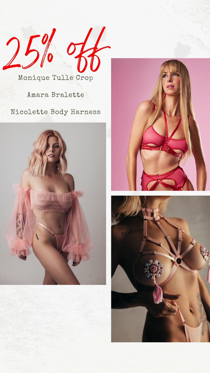 StylWanderlust's tweet photo. Take 25% off bralettes, body harness &amp; tops! https://t.co/GtrgqoVXeH