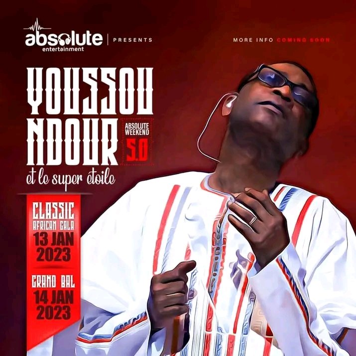 MrGayeSiiwal's tweet image. 🚨ALERT FROM TMB ENTERTAINMENT🚨 

ABSOLUTE WEEKEND 5.0
KING YOUSSOU NDOUR and super ETOILE LIVE

January 13th : Classic African Gala
January 14th : Le Grand Bal 

Get ready! More info coming SOON. 
#AbsolutelyBiggerAndBetter 
#AbsoluteWeekend
#TmbEntertainmentInSupport