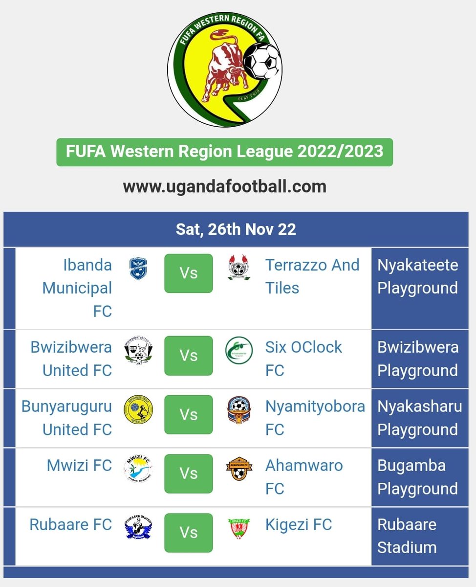 WesternRegionFA's tweet photo. Coming up today afternoon!
#WRFA https://t.co/v4ECbiOJg2