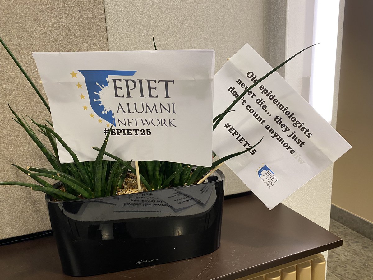 EANBoard's tweet image. #EPIETday #EPIET25 (plus 2) anniversary is ready to start. Thank you @Folkhalsomynd for hosting a long overdue celebration. We will have some serious and some not-so-serious sessions to discuss about the past, present and future of #fieldepi in Europe.
#EPIET #EUPHEM #PAE #FETP