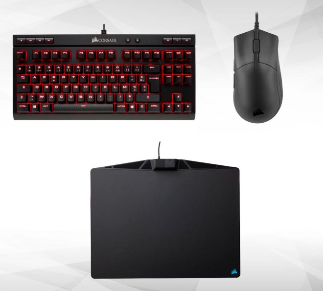 cowcotland's tweet photo. Kit #Gaming #Corsair #K63 Red + #MM800 RGB Polaris + Sabre Pro à 89 euros https://t.co/ZAp30U0Ge5 https://t.co/lL0jrPnRSt