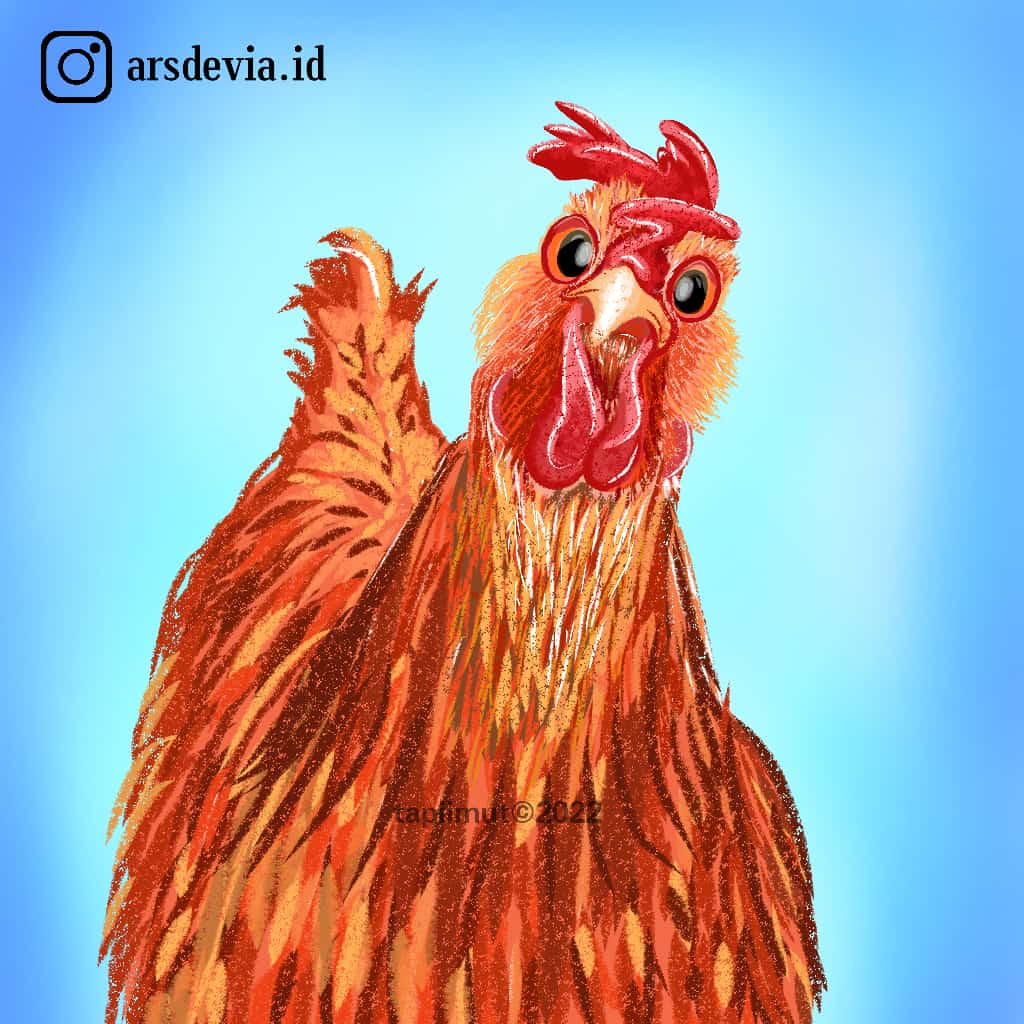 arsdevia's tweet image. Ayam sedang bingung dengan situasi negara dan perjudian piala dunia...
.
.
#PialaDunia2022