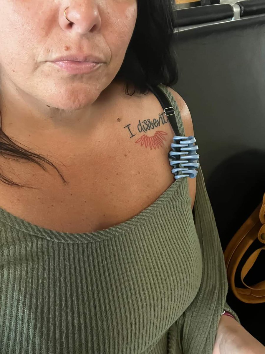 IMissMaddon's tweet photo. @MeganKelly86 @nomoreevictions My wife's tattoo she got in Three Rivers https://t.co/rZ8t3lNQRc