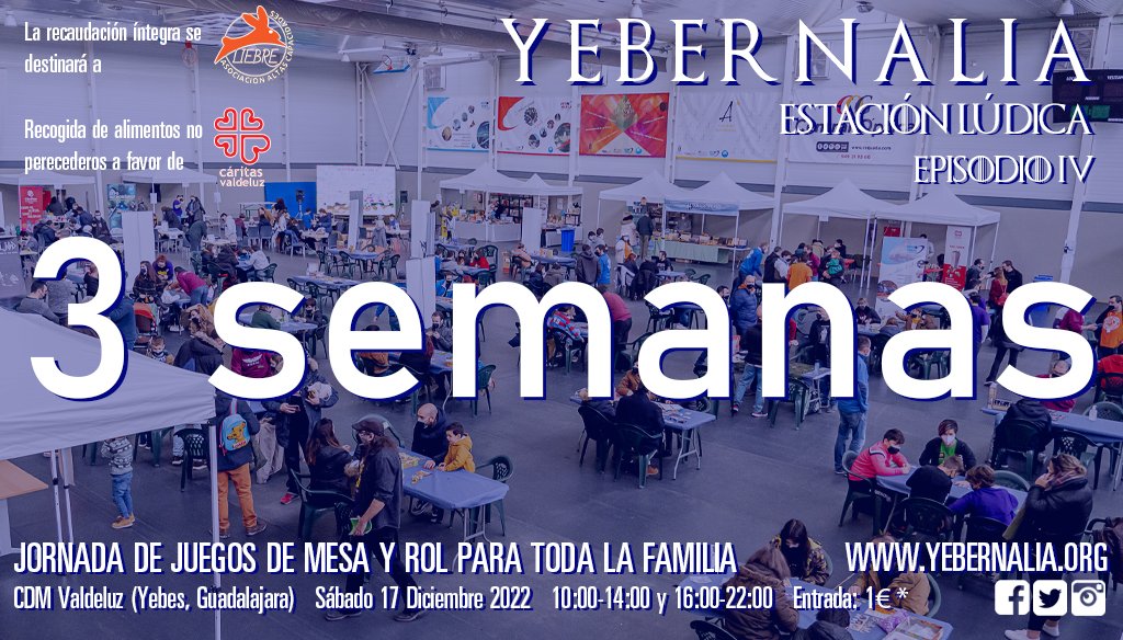 Yebernalia Estación Lúdica tweet media