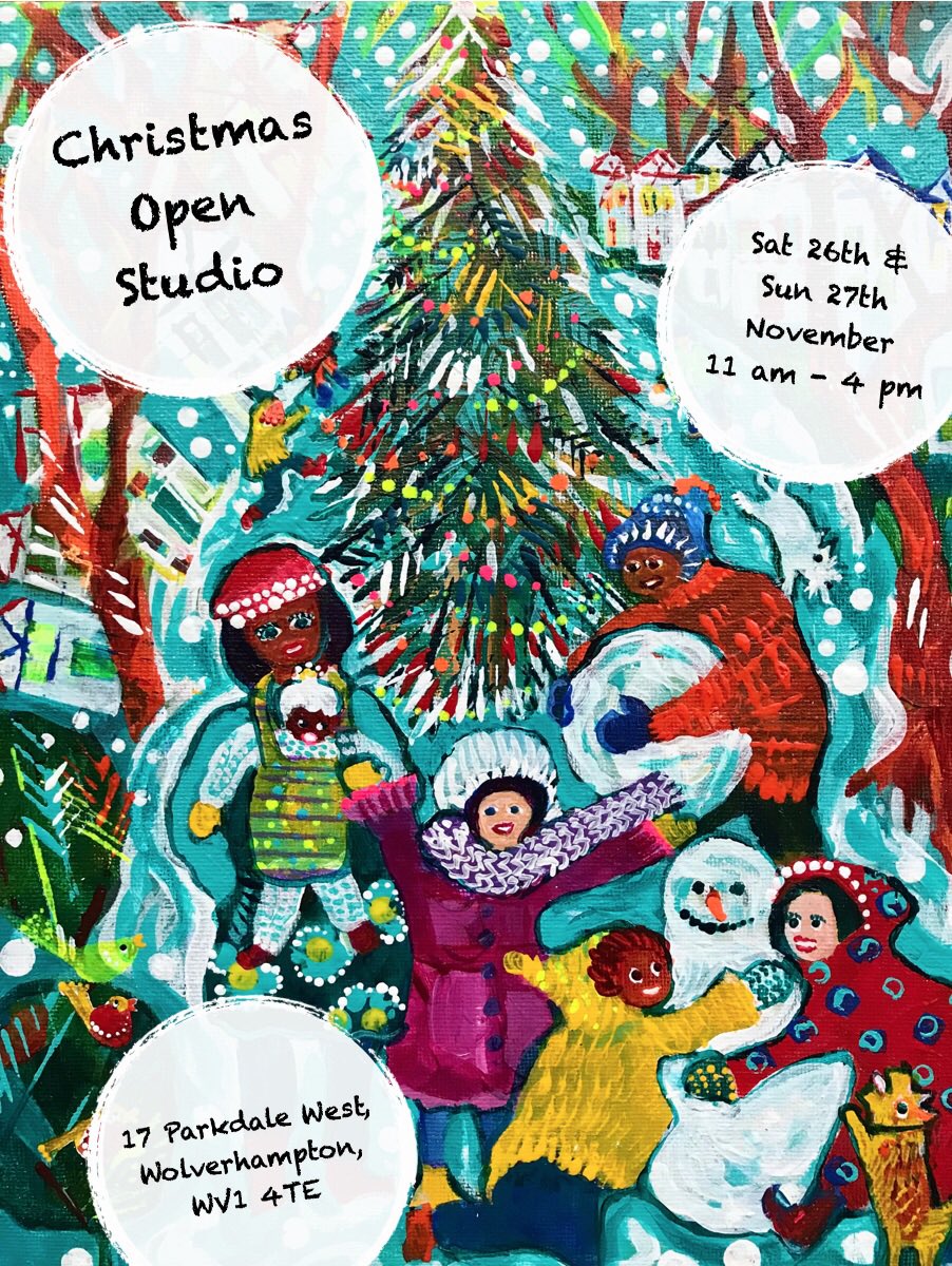 KanjNicholas's tweet photo. Christmas Open Studio! 🎄🎄🎄

Today Sat 26 - Sun 27 Nov. 

Do come and see what Ive been up to. Lots of original art, prints, Christmas cards at affordable prices. Plenty of bargains to be snapped up too!   

Mango Cake awaits you! 😁🧡
#supportlocal #buylocal #Christmasgifts https://t.co/sAqjsYtHMj