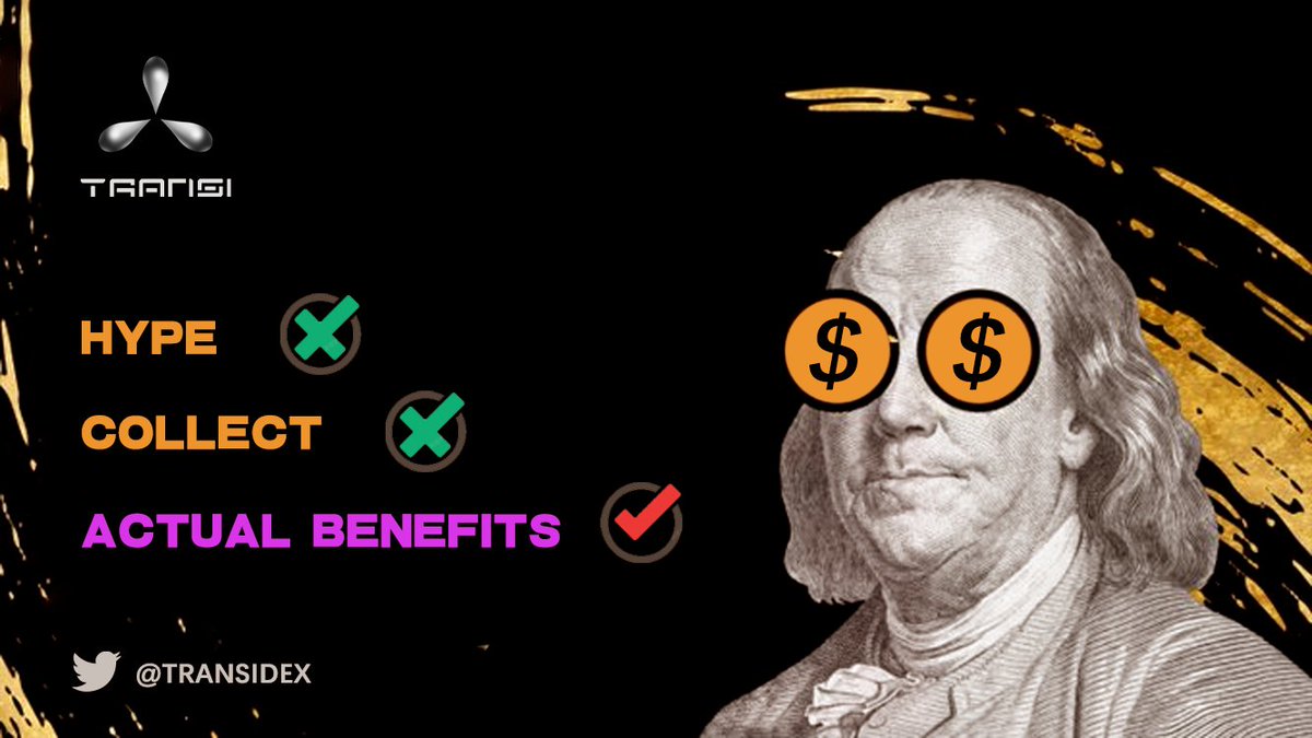 #Transi is working hard to turn #NFTs into be actual utility. Such as NFT lending, clearing, staking, mining, futures, leasing, liquidity pool rather than limited to hype and collectible value.
#Crypto #Blockchain #Web3 #NFTfi #DeFi
