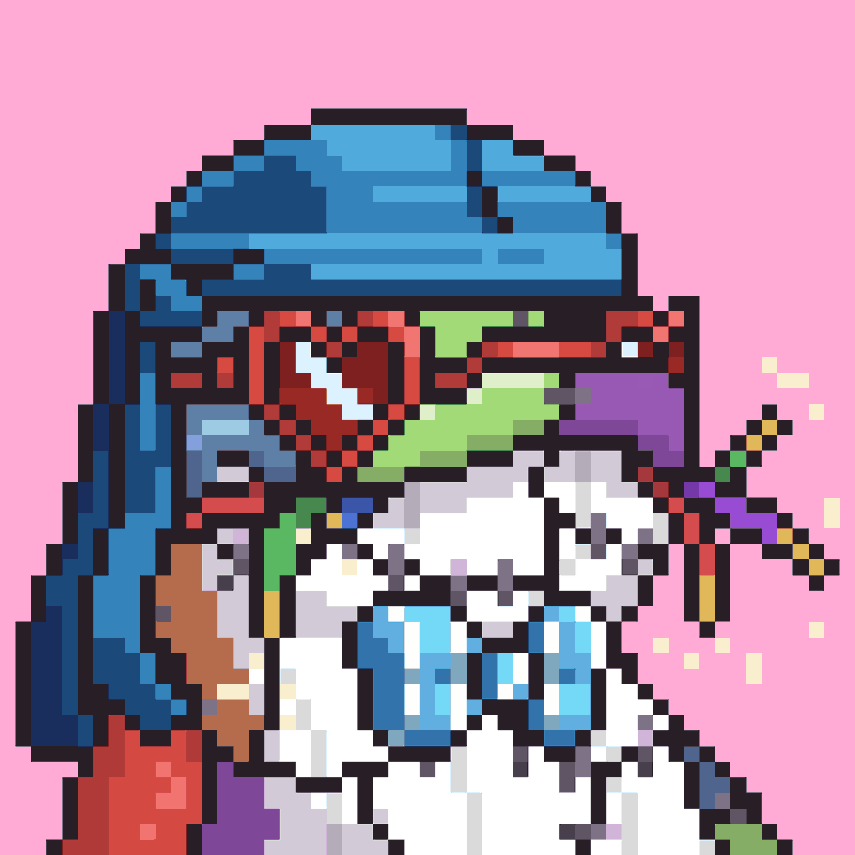 BotJhk's tweet photo. this looks bussin bussin #61 bought for 0.01 ETH by HansonKai from Cyendoo #lookswhale #NFT https://t.co/Yd97W4ZNIl https://t.co/00mkLExXXQ