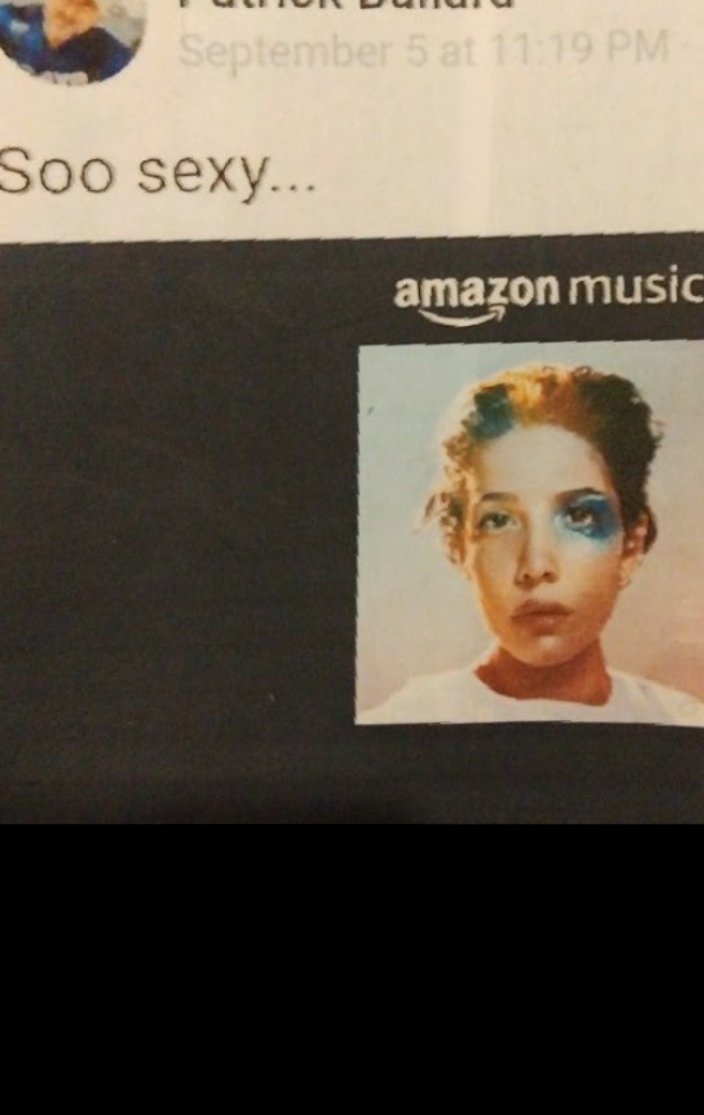 Cshellshadows's tweet photo. @halsey500 @halsey Oh and finding this out by my abuser/attacker who had a warrant at the time for violating his injunction saying Ssoooo sexy about the pic on the cover cuz he used to say i looked sexy with a black eye. https://t.co/X8RXDuQ34j